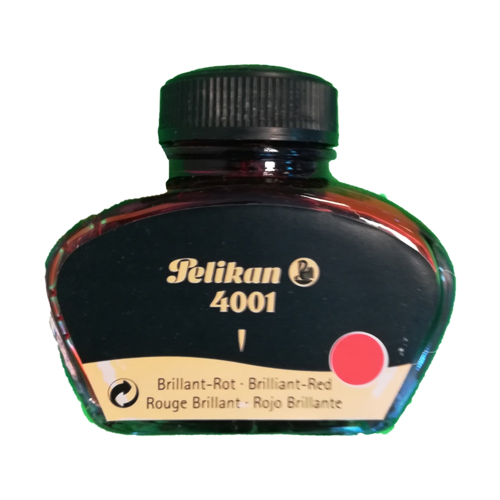 Calimara cu cerneala rosie Pelikan, 50 ml