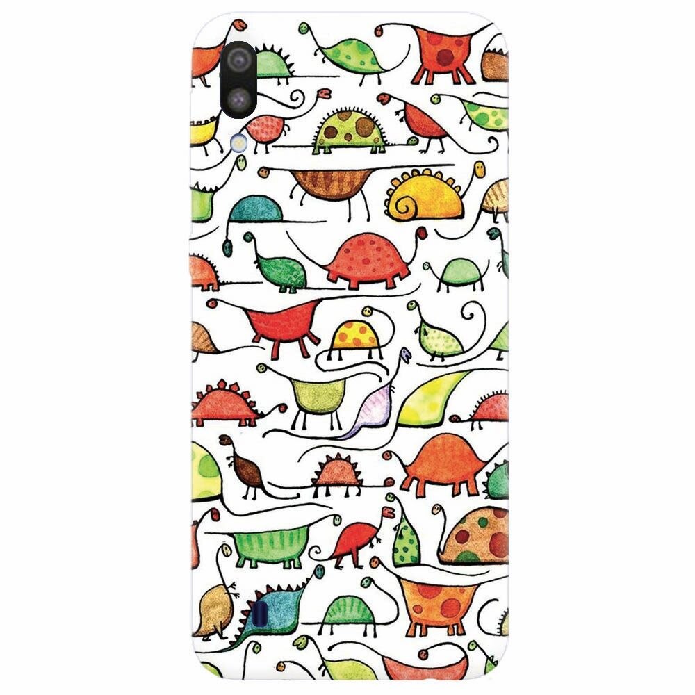 Husa silicon pentru Samsung Galaxy M10, Dino