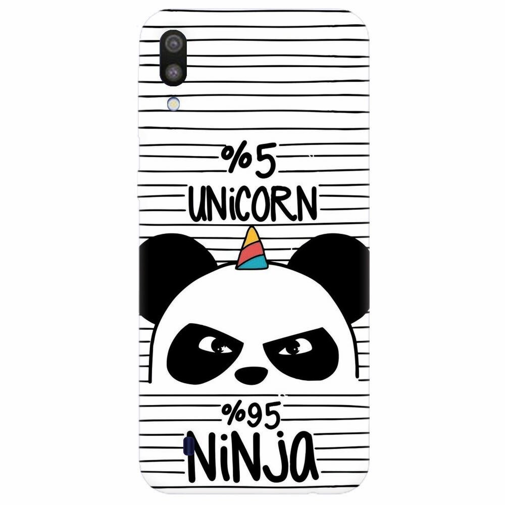 Husa silicon pentru Samsung Galaxy M10, Unicorn Ninja