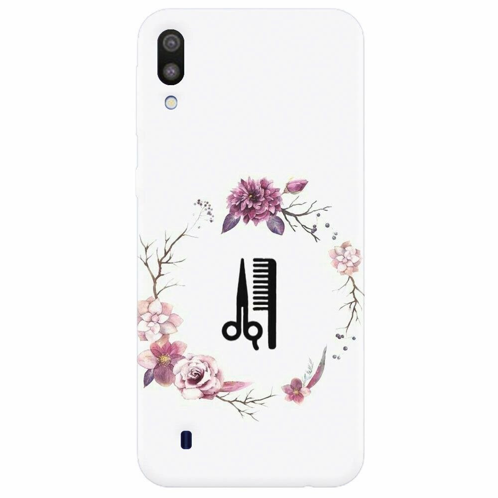 Husa silicon pentru Samsung Galaxy M10, Icon Barber