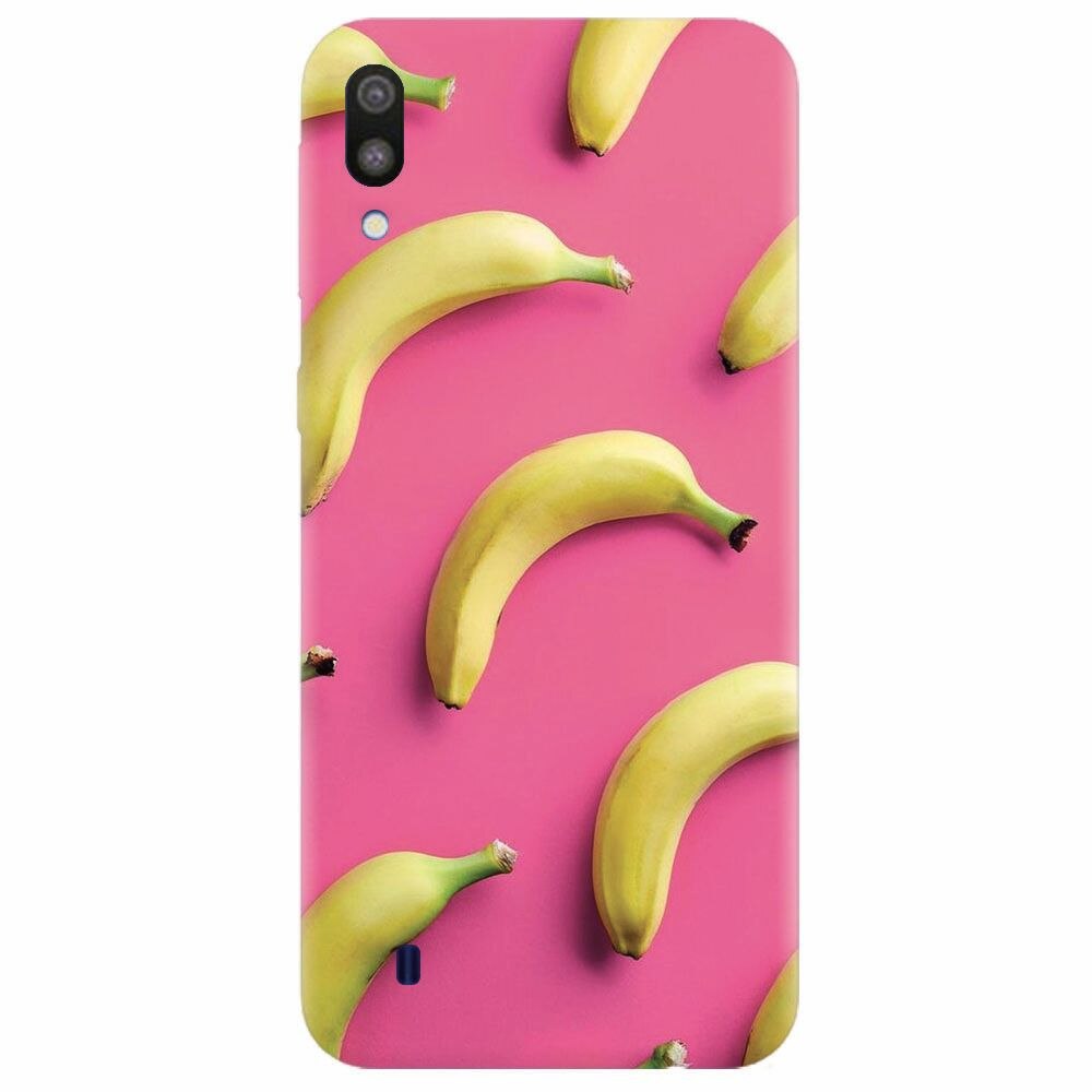 Husa silicon pentru Samsung Galaxy M10, Banana