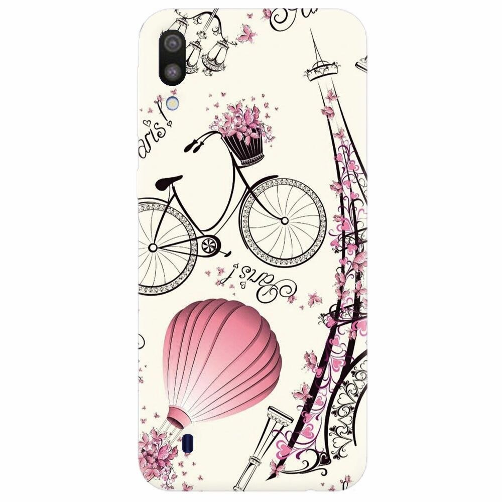 Husa silicon pentru Samsung Galaxy M10, Paris
