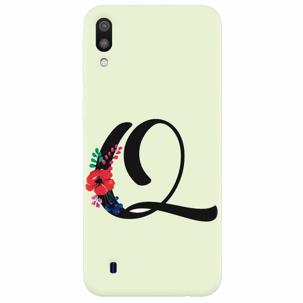 Husa silicon pentru Samsung Galaxy M10, Litera Q