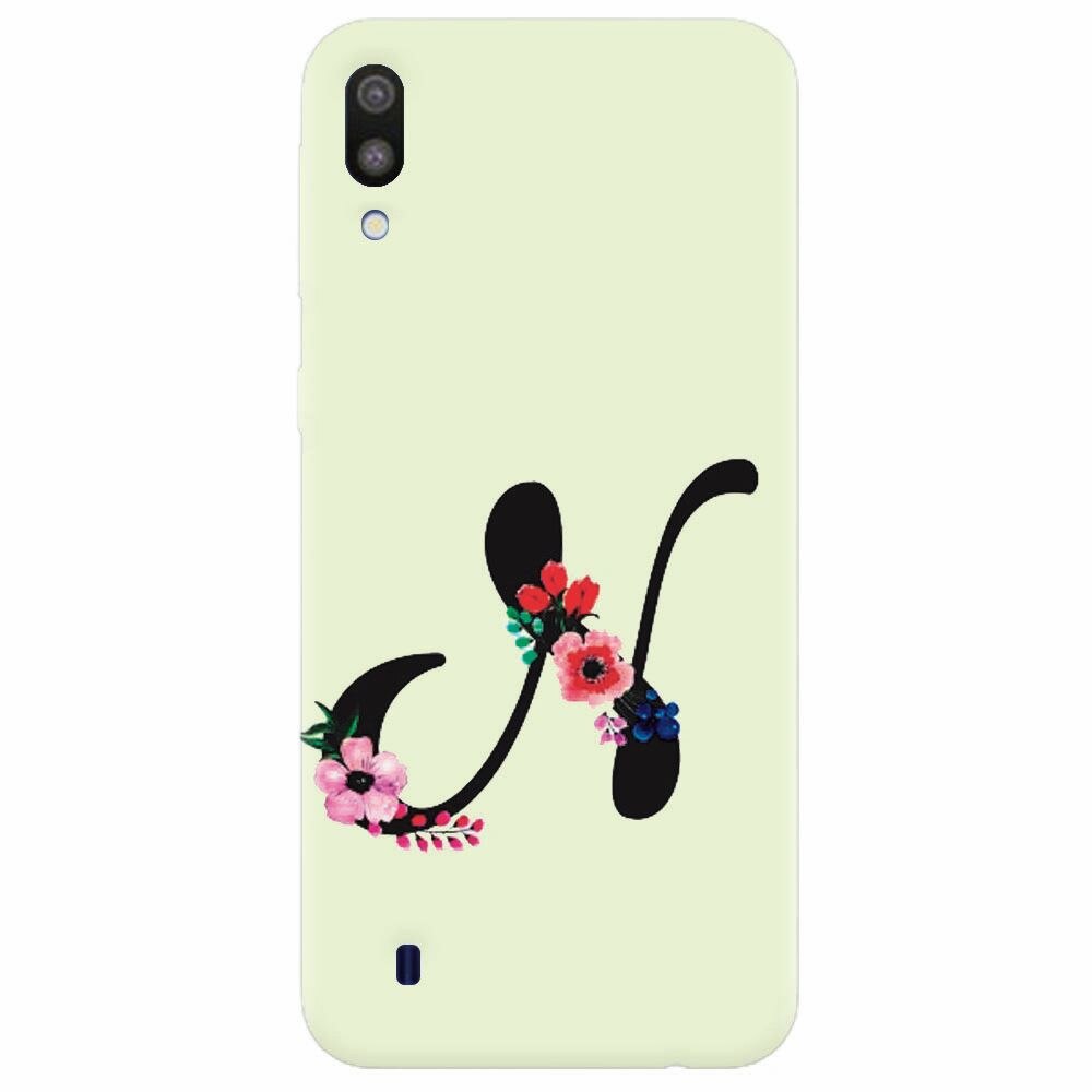 Husa silicon pentru Samsung Galaxy M10, Litera N