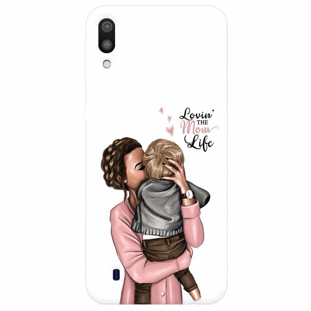 Husa silicon pentru Samsung Galaxy M10, Loving Mother
