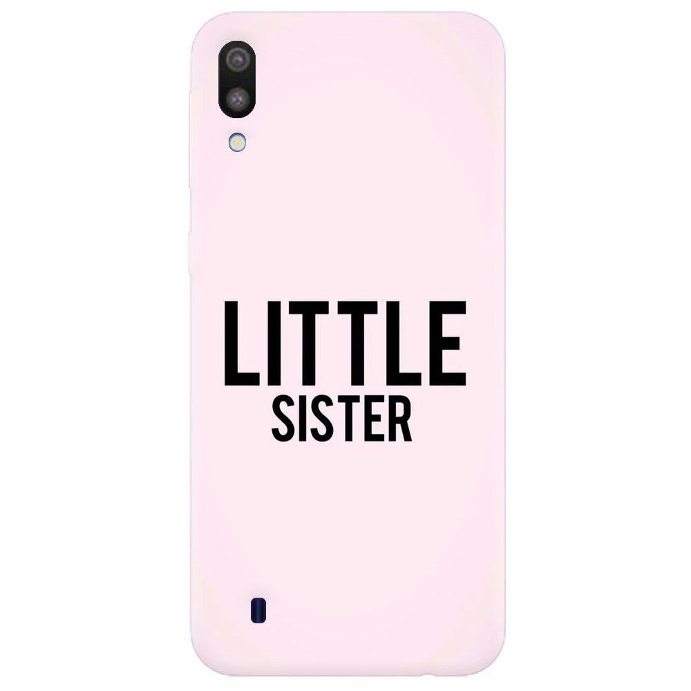 Husa silicon pentru Samsung Galaxy M10, Little Sister