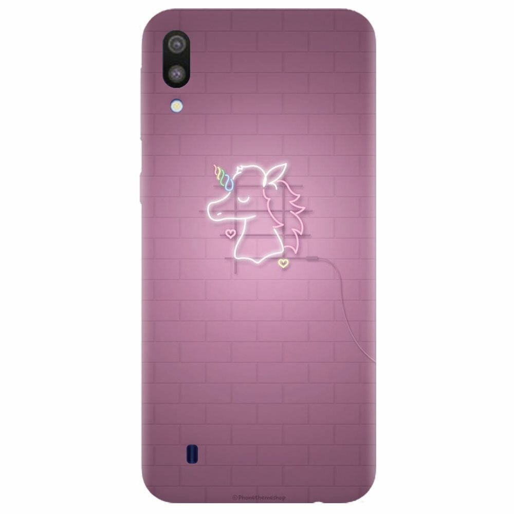 Husa silicon pentru Samsung Galaxy M10, Light Unicorn