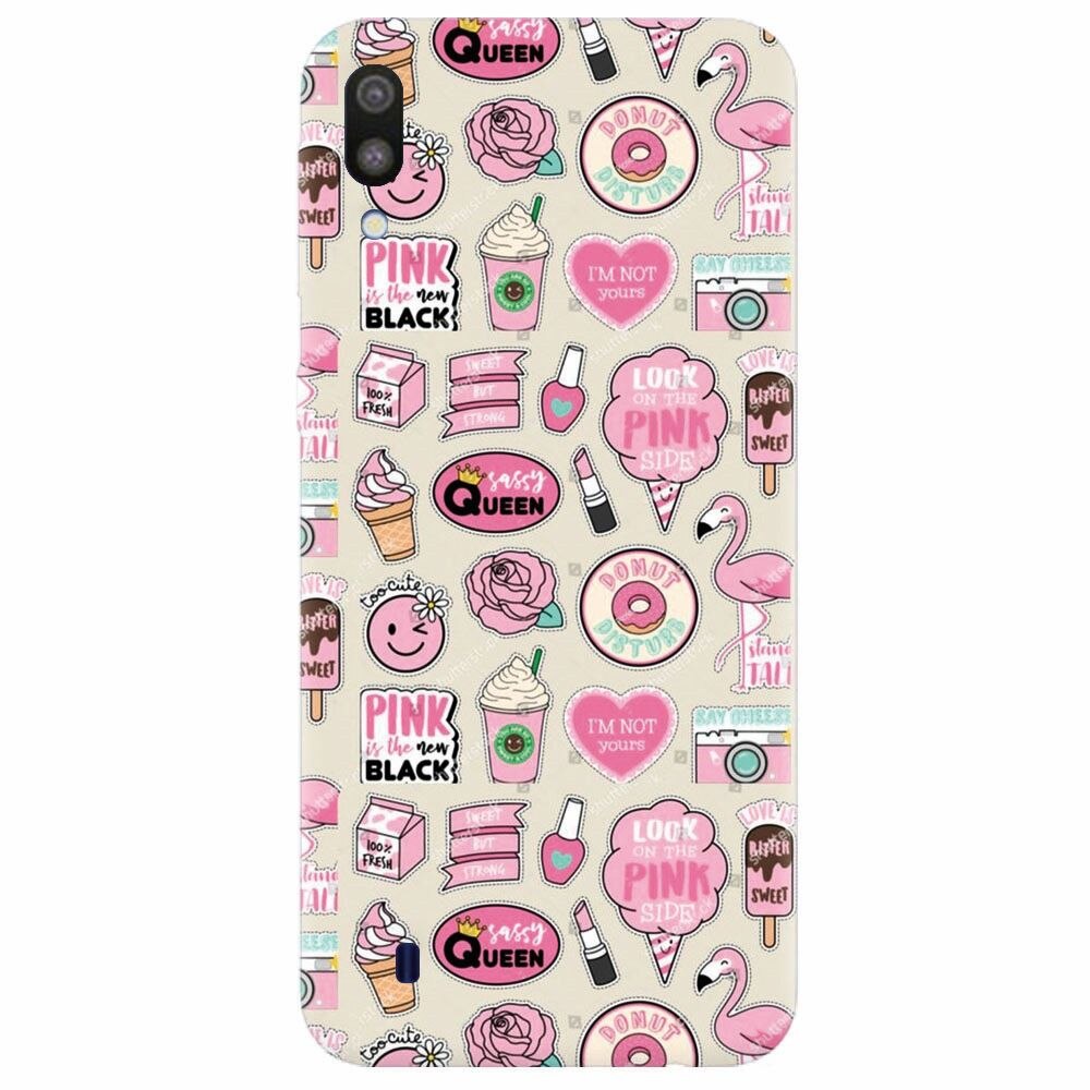 Husa silicon pentru Samsung Galaxy M10, Sassy Queen