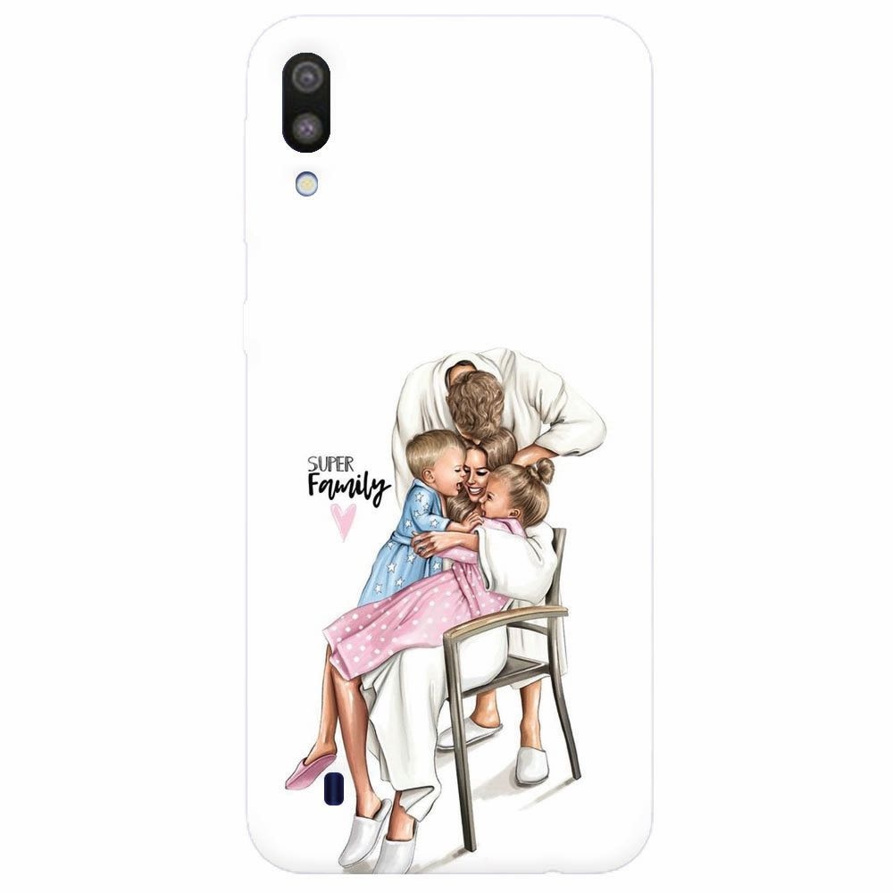 Husa silicon pentru Samsung Galaxy M10, Super Family