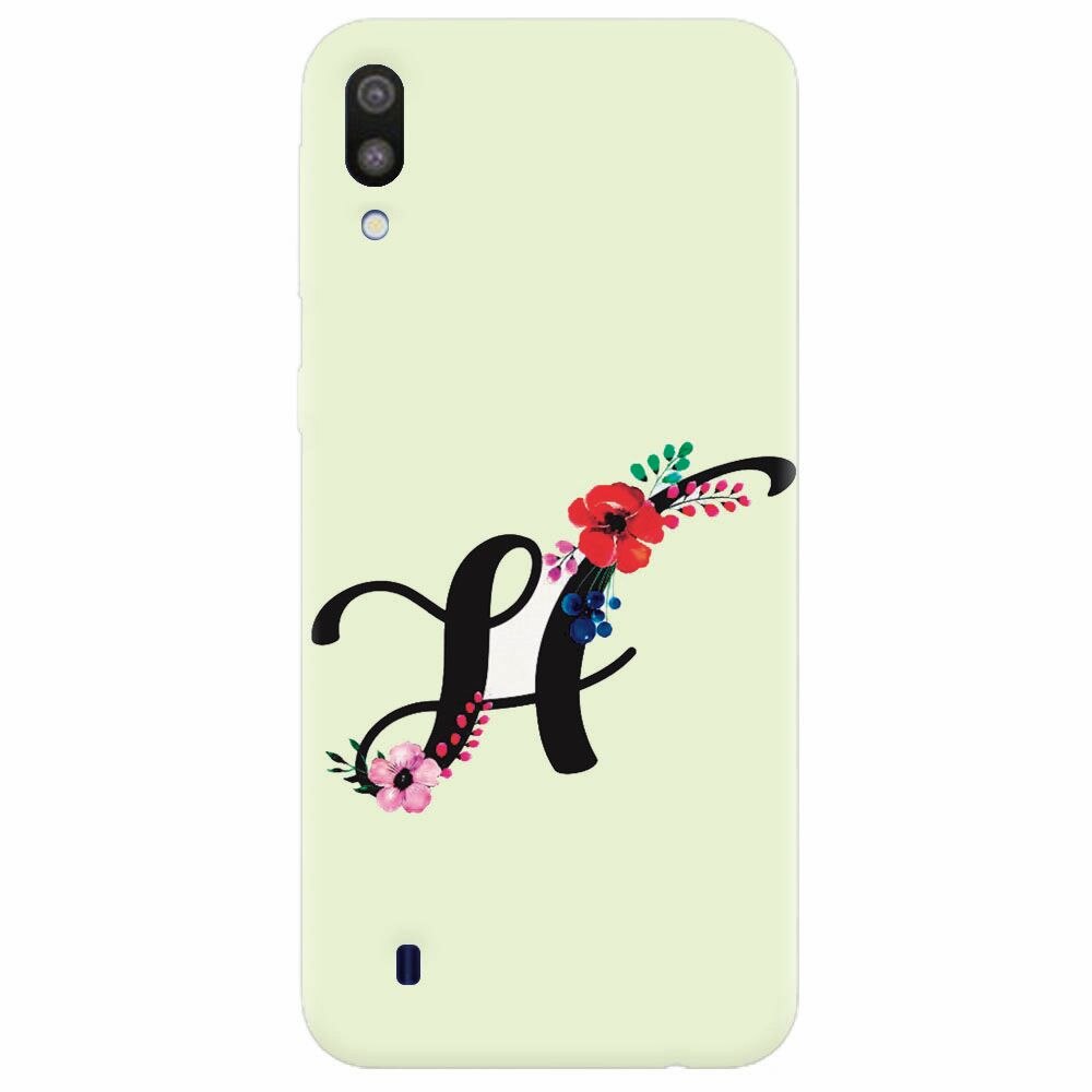 Husa silicon pentru Samsung Galaxy M10, Litera H