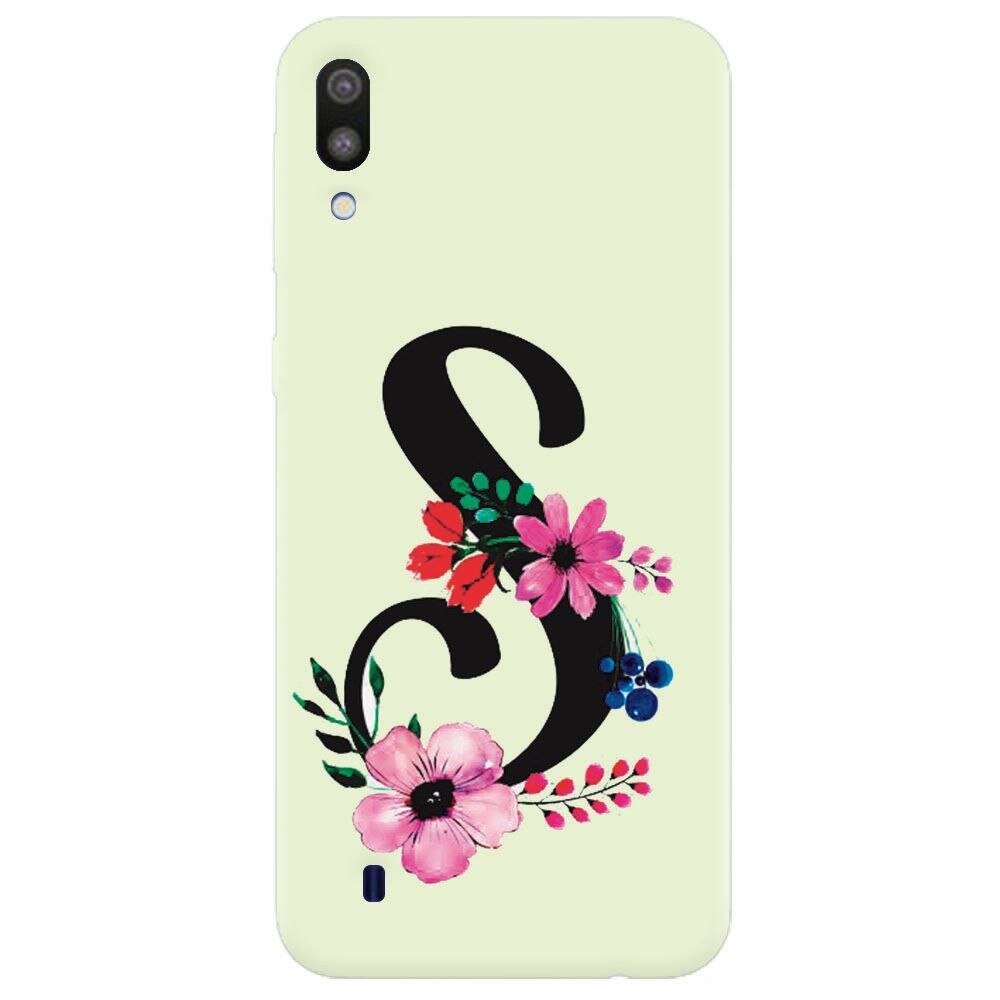 Husa silicon pentru Samsung Galaxy M10, Litera S