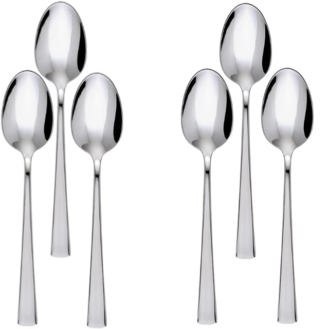 Set 6 linguri pentru desert profesionale HISAR colectia LARA