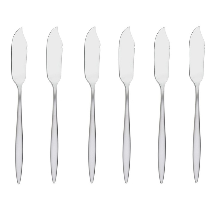 Set 6 cutite pentru peste HISAR colectia MERCURY
