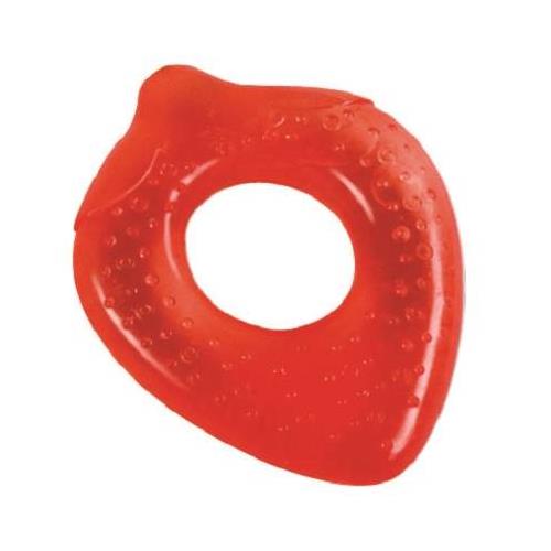 Inel dentitie racoritor cu apa capsune, Baby Nova 3 luni+