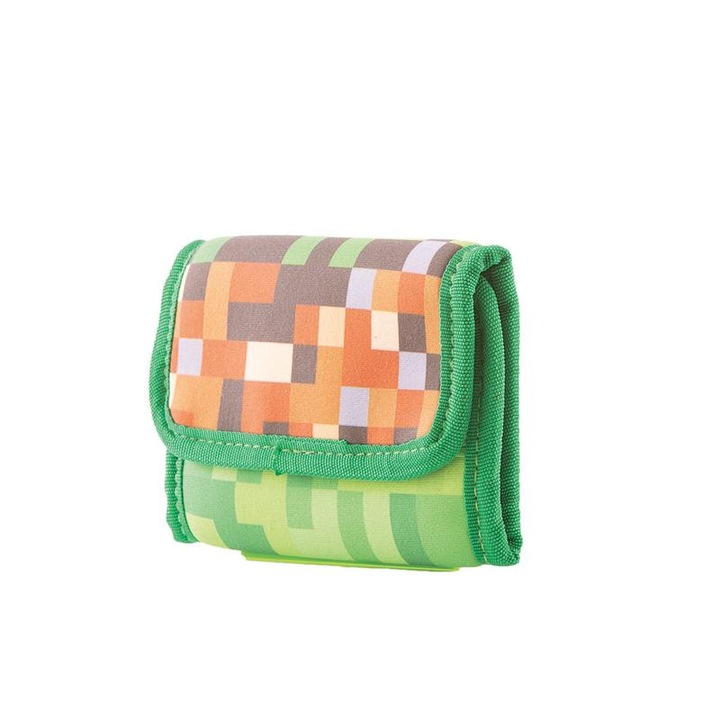 Портмоне Pixie PXA-10, Minecraft, Зелен