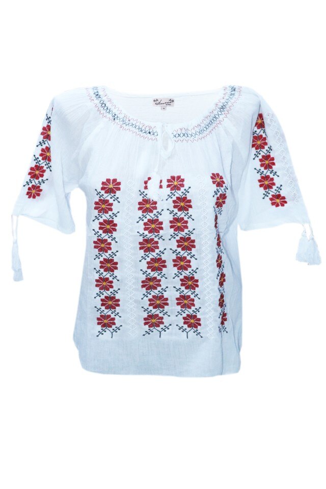 Bluza dama tip ie, traditionala, dae4100, 2XL INTL