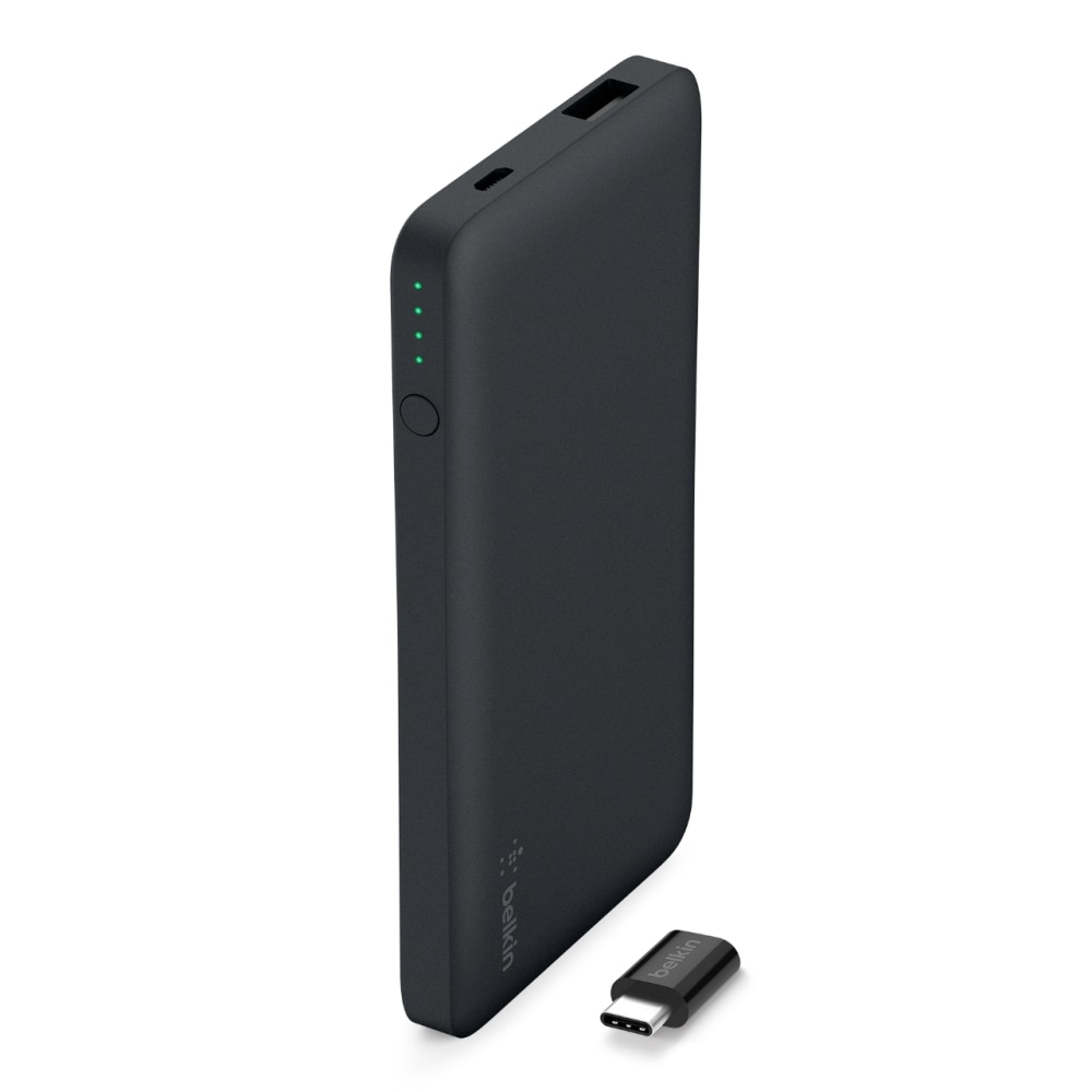 Baterie externa, Belkin, 5000 mhA, USB-C/Micro USB Adaptor