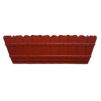ghiveci tip jardiniera sterk model rustic 40 cm culoare maro farfuria inclusa imagen 54_1_
0