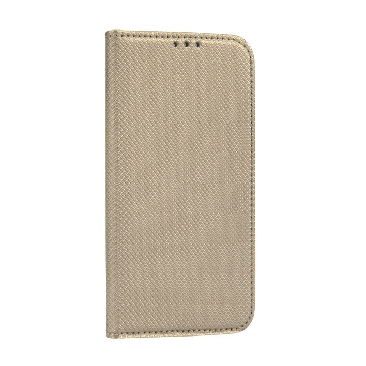 Intelligens mágneses könyvborító Motorola Moto E14 Gold kompatibilis