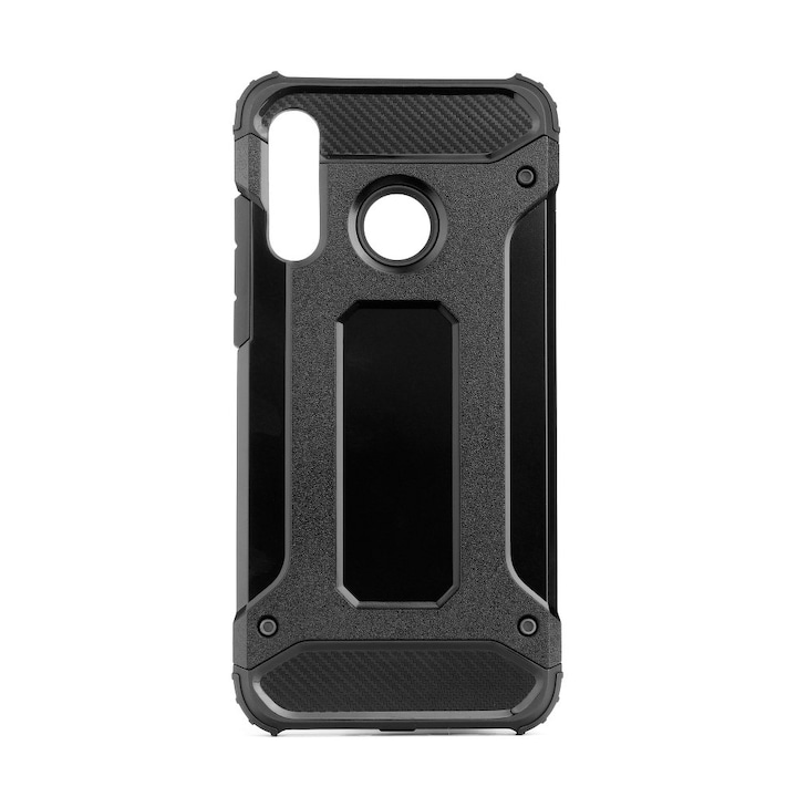 Предпазен гръб Forcell Armor Case за Huawei P40 Lite E, Черен