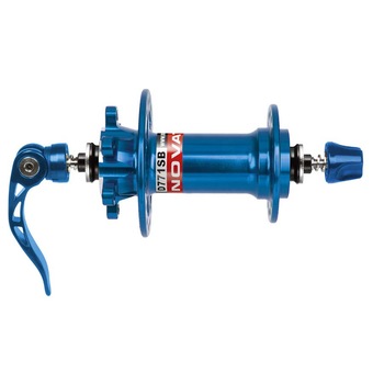 Butuc fata Novatec,3-1,D 771 SB/A,Albastru anodizat,32H,DB Butuc fata Novatec,3-1,D 771 SB/A,Albastru anodizat,32H,DB