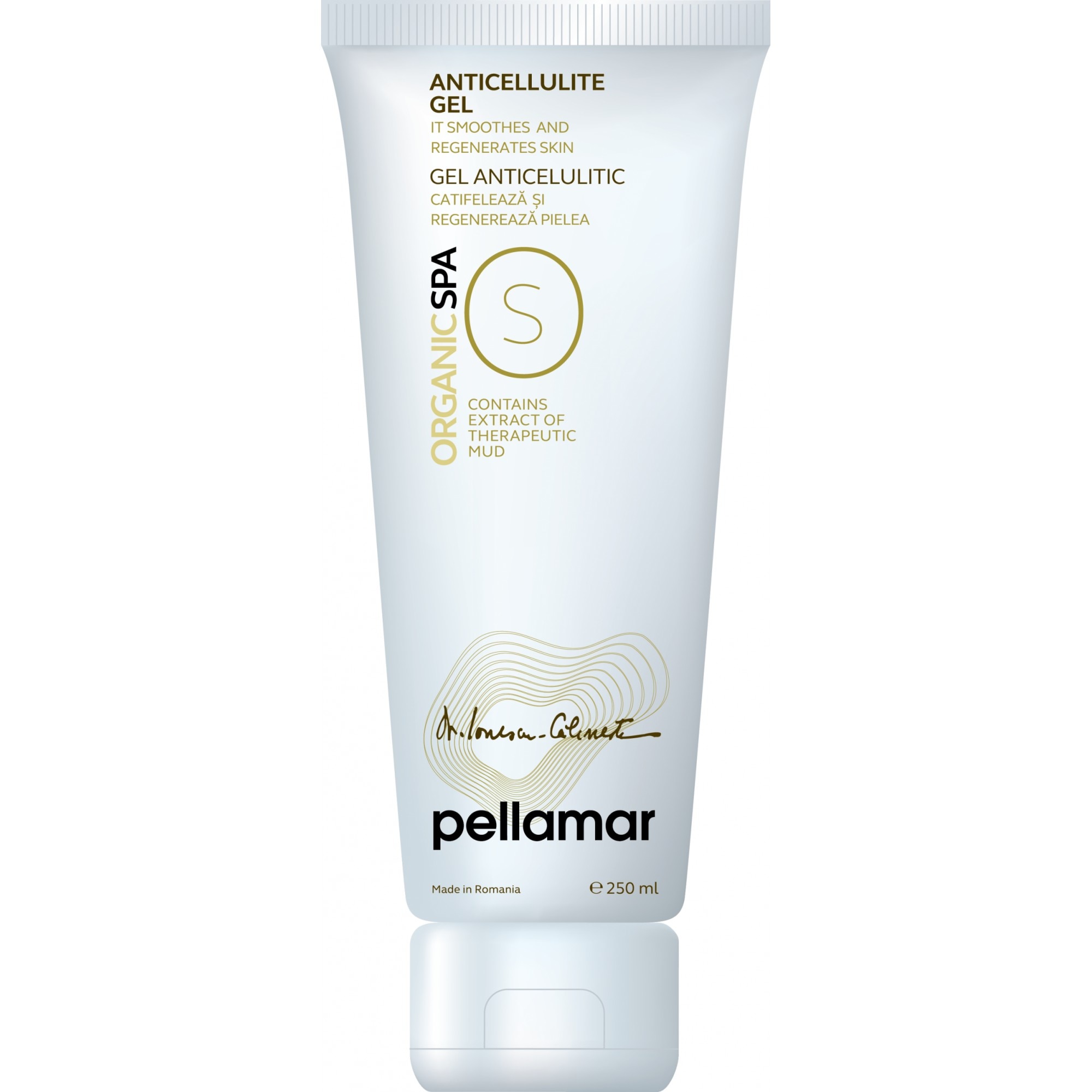 Gel anticelulitic PELLAMAR - regenereaza tesutul cutanat, 250ml