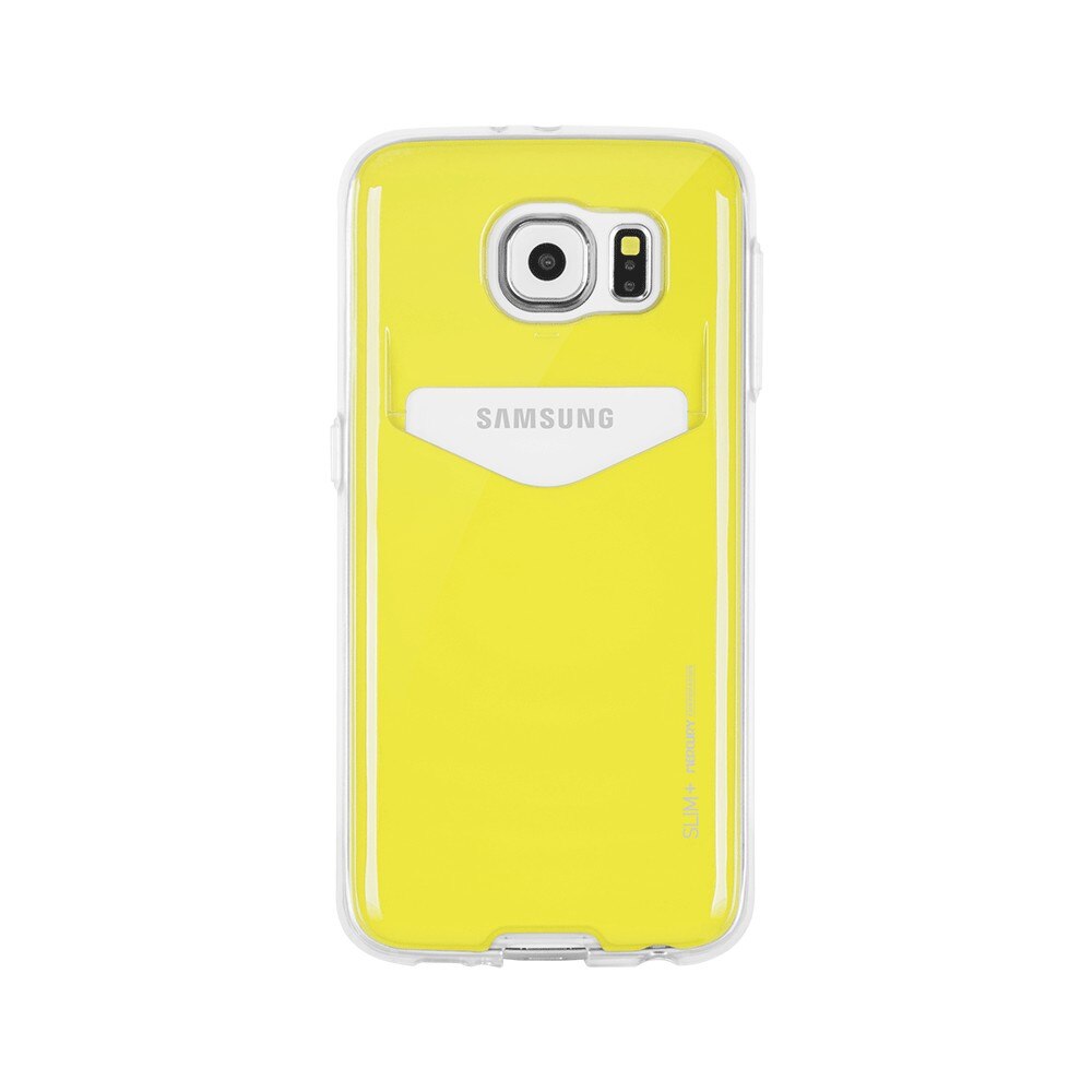 Husa de protectie Goospery Slim Plus Samsung S6 Yellow