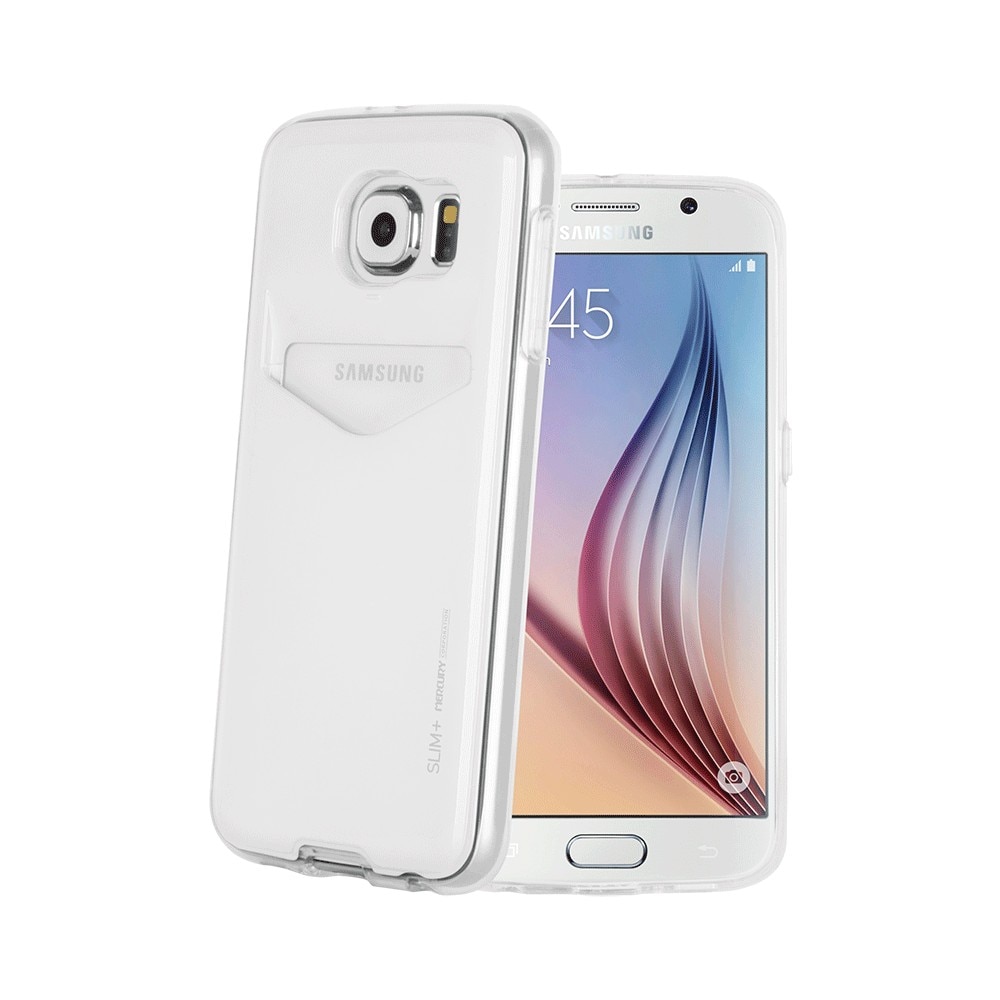 Husa de protectie Goospery Slim Plus Samsung S6 edge plus White