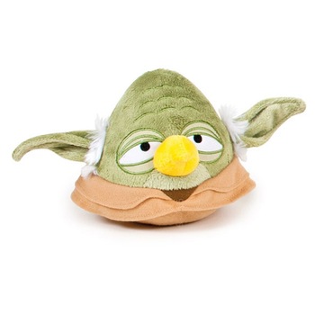 Jucarie de plus Star Wars Angry Birds Yoda,15 cm Jucarie de plus Star Wars Angry Birds Yoda,15 cm