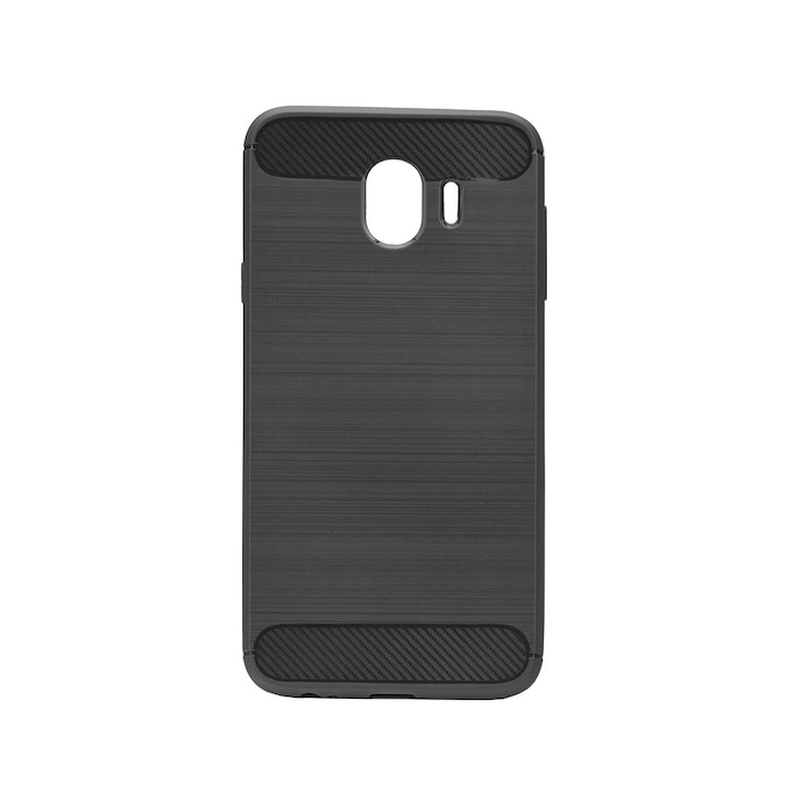 Предпазен гръб Forcell Carbon Case за Samsung Galaxy J4, Черен
