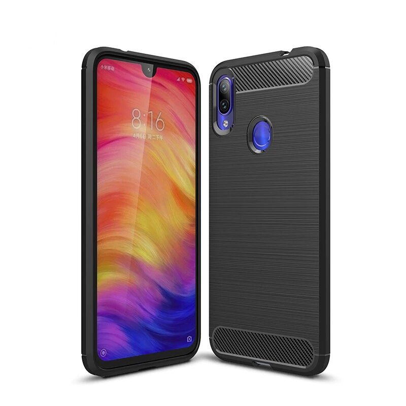 Husa de protectie, Hurtel, pentru Xiaomi Redmi Note 7, Negru