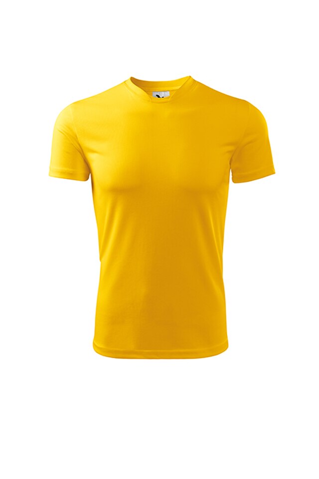 Tricou barbati Malfini sport poliester Fantasy, Galben