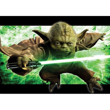 Fototapet Star Wars Consalnet 1590P8 Verde/Maro 368 X 254cm Fototapet Star Wars Consalnet 1590P8 Verde/Maro 368 X 254cm