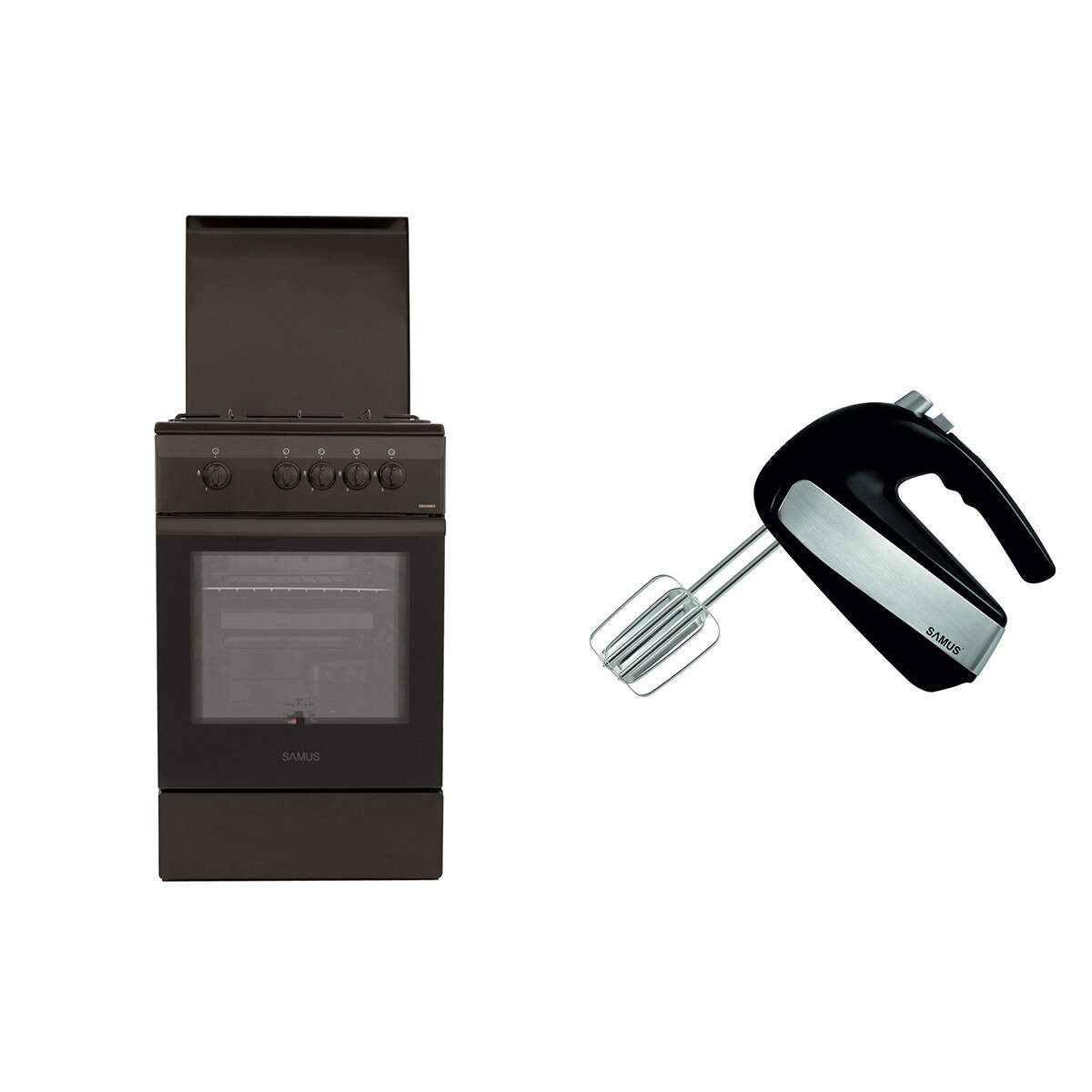 Pachet Aragaz Samus SM550MNS + Mixer Samus SMX-500