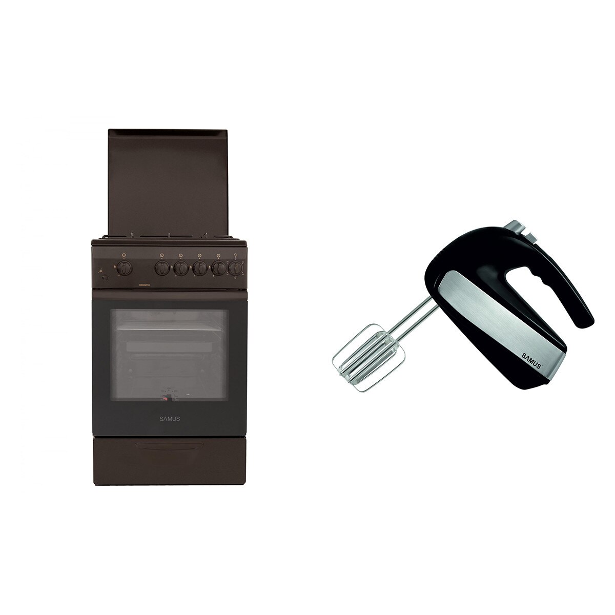 Pachet Aragaz Samus SM550BBS + Mixer Samus SMX-500