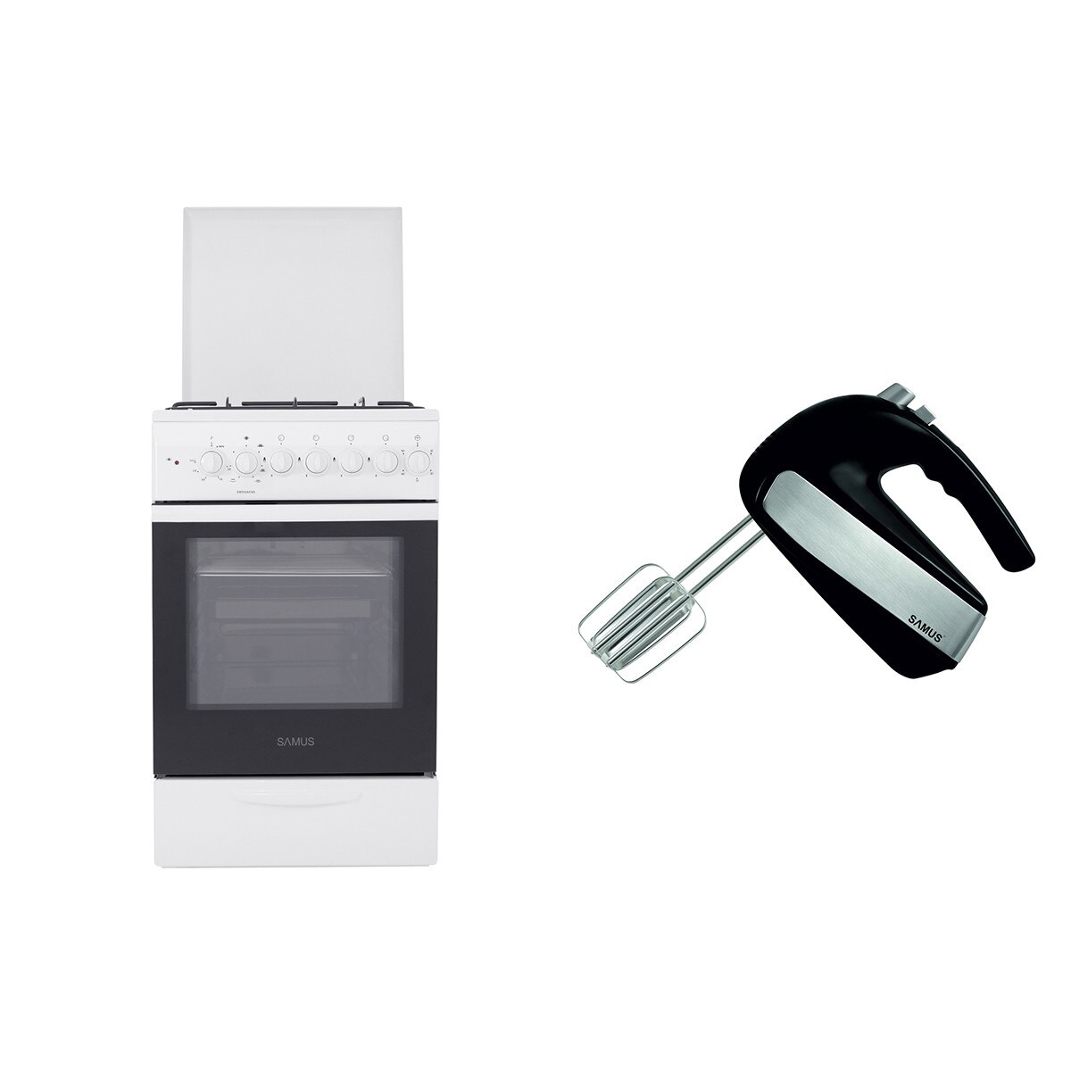 Pachet Aragaz Samus SM550AENS + Mixer Samus SMX-500