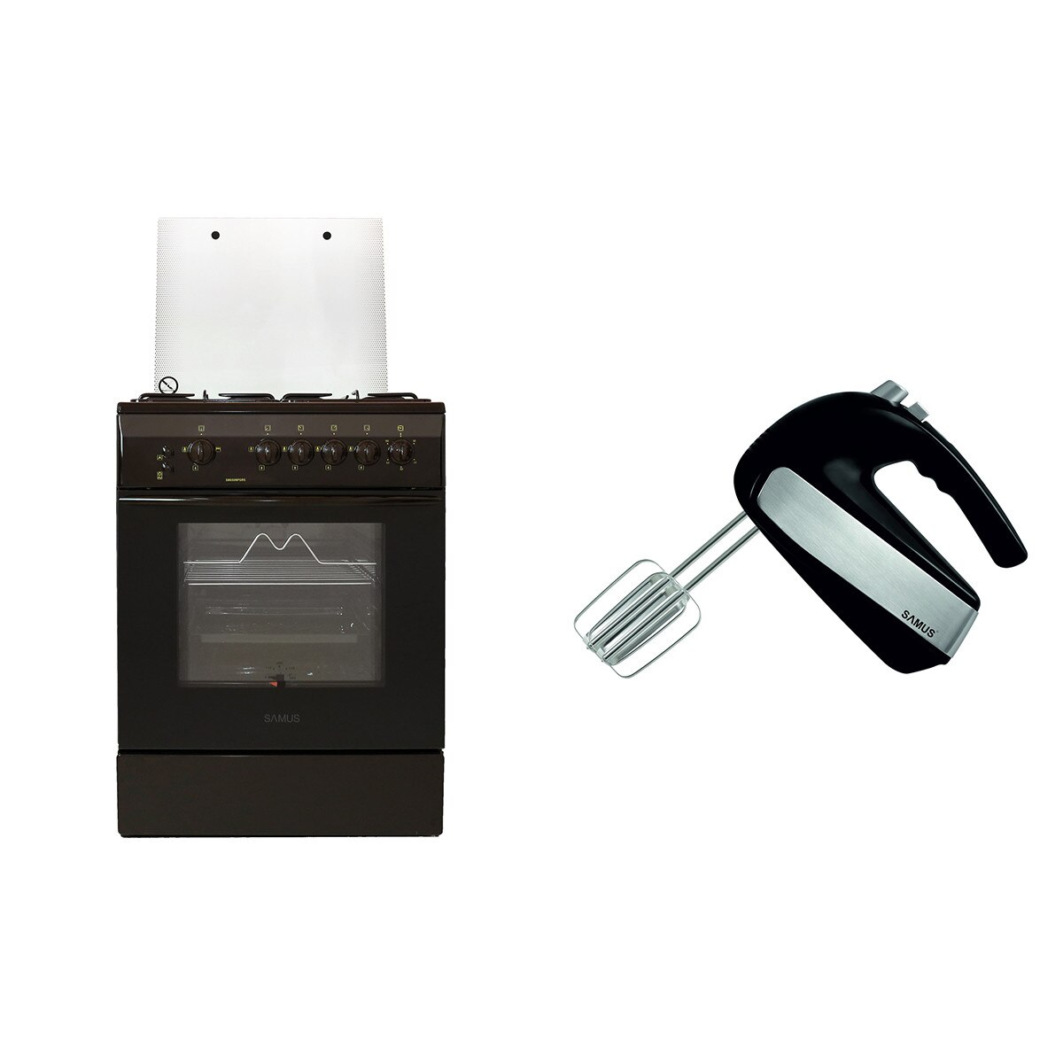 Pachet Aragaz Samus SM650MPGRS + Mixer Samus SMX-500