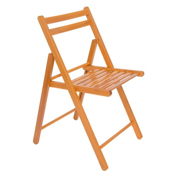 Scaun bucatarie / living pliant BABYLON, design simplu si clasic, din lemn de fag cu finisaj cires Scaun bucatarie / living pliant BABYLON, design simplu si clasic, din lemn de fag cu finisaj cires