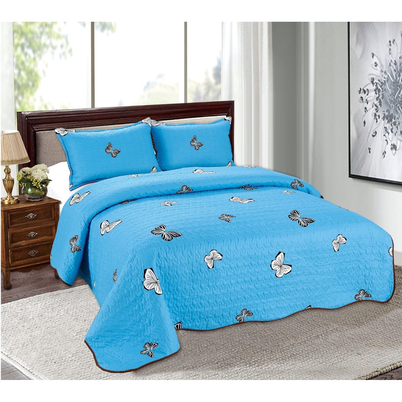 Cuvertura pentru pat Via Dante, 2 persoane, 220x240 cm (X)