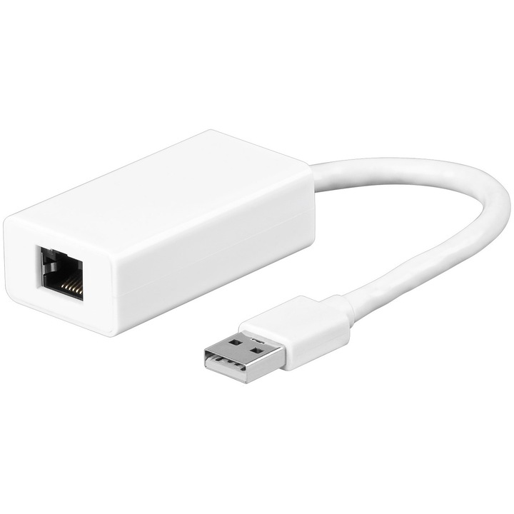 Adaptor de retea Q C28, pentru conexiune cablata USB, 1000 Mbps