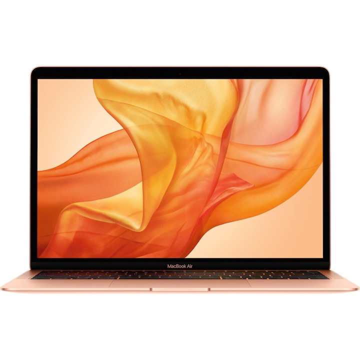 Laptop Apple MacBook Air 13 Retina képernyő, Intel® Core™ i5 1,6 GHz-es processzor, 8 GB, 256 GB SSD, Intel UHD Graphics 617, arany, INT KB