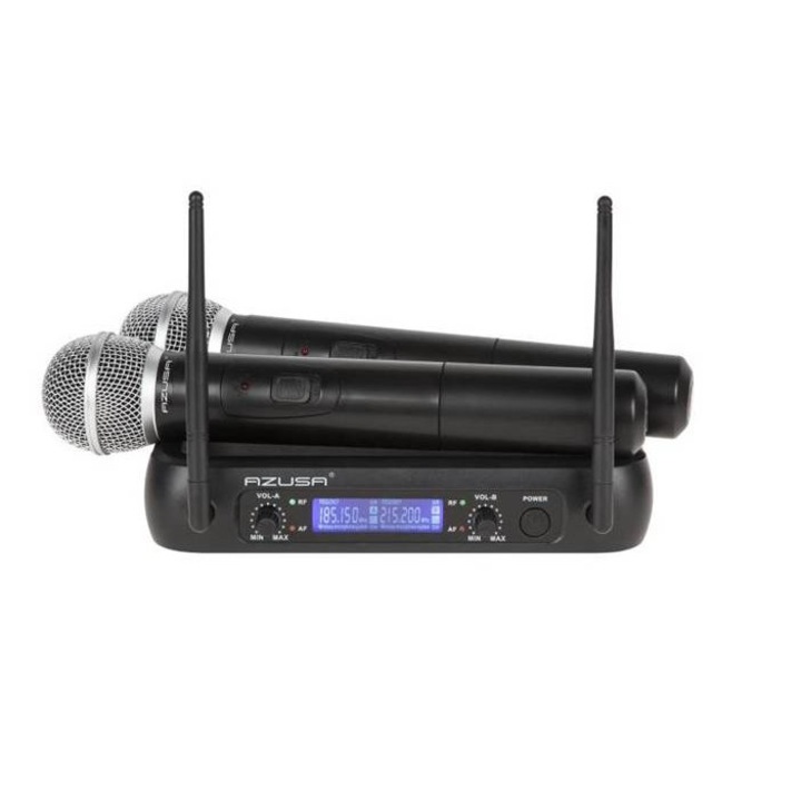 Професионална система AZUSA с 2 безжични микрофона WR-358LD