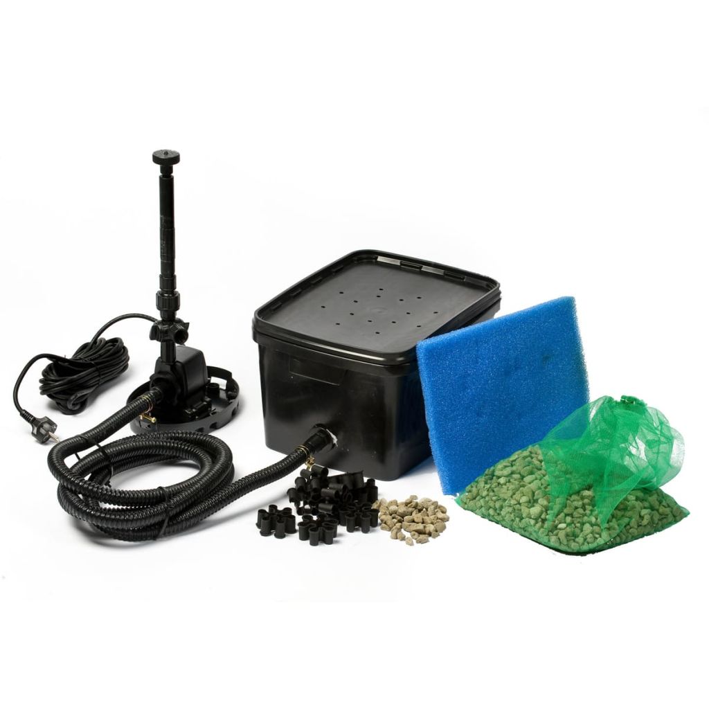 Filtru pentru iaz, Ubbink, 28,5 x 39,5 x 22 cm, Negru