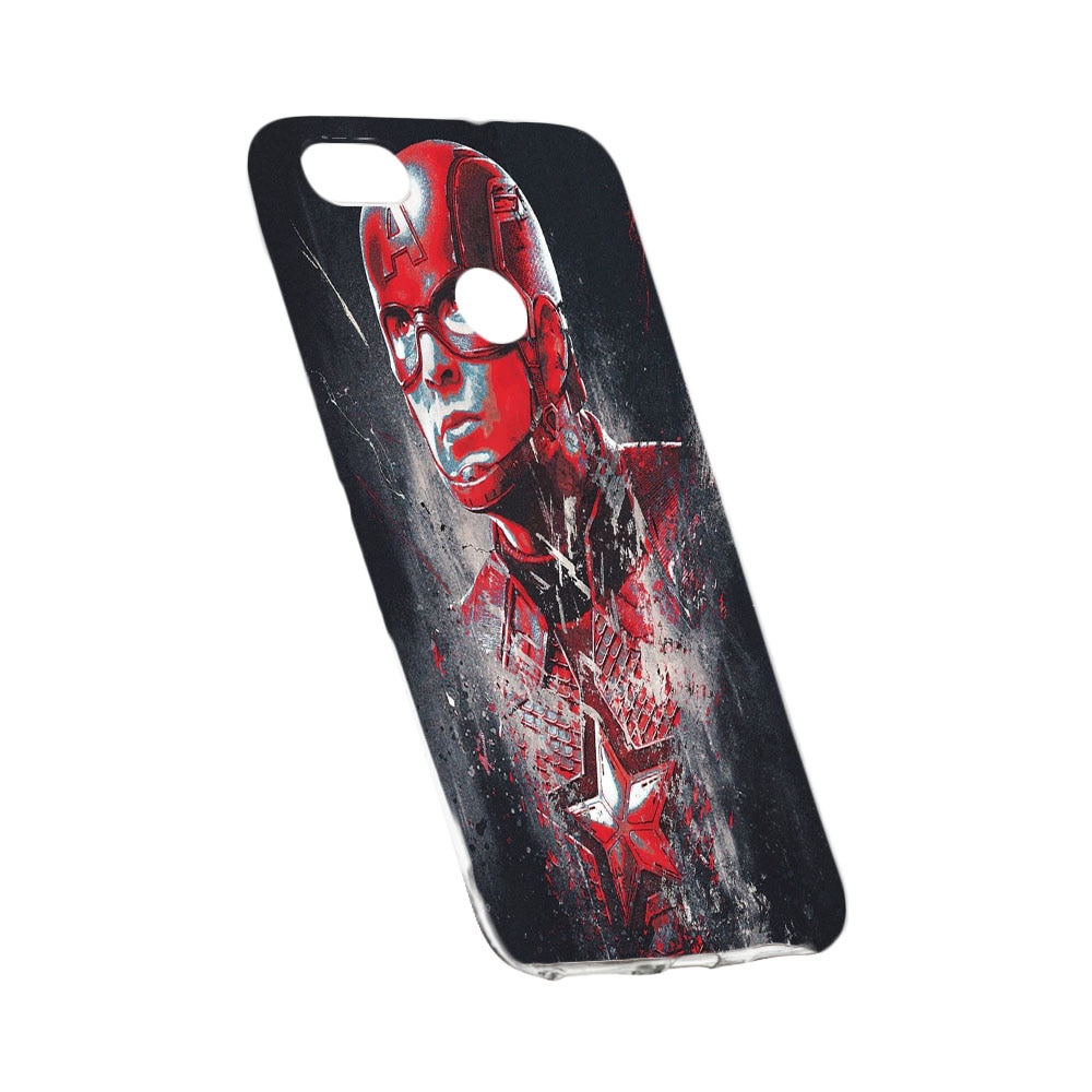 Husa de protectie Marvel, Avengers pentru Huawei Y9 2018, rezistenta la uzura, anti-alunecare, din silicon Premium, 241