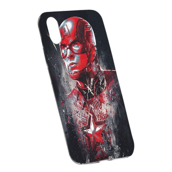 Husa de protectie Marvel, Avengers pentru Apple iPhone X/XS, rezistenta la uzura, anti-alunecare, din silicon Premium, 241 Husa de protectie Marvel, Avengers pentru Apple iPhone X/XS, rezistenta la uzura, anti-alunecare, din silicon Premium, 241