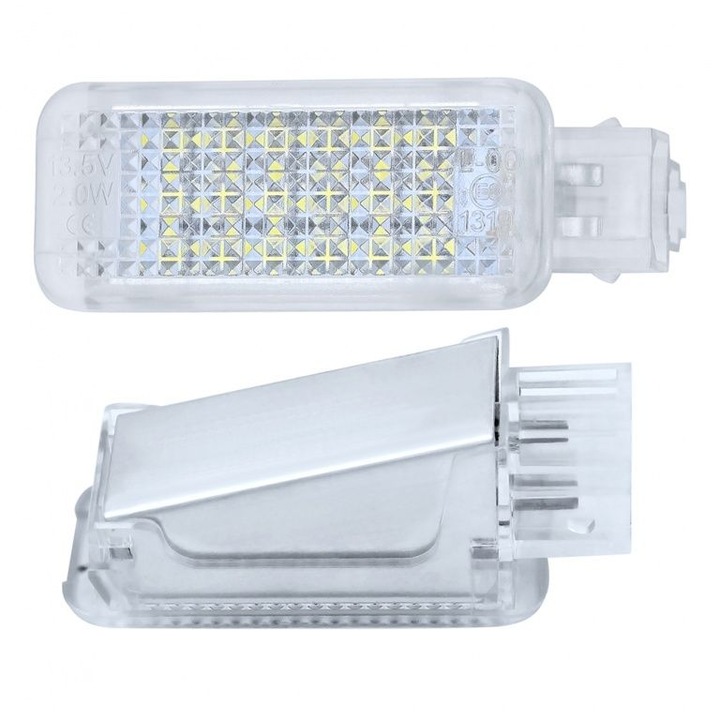 Комплект Motor Starter от 2 LED вътрешни лампи, бяла светлина, съвместими с AUDI A3