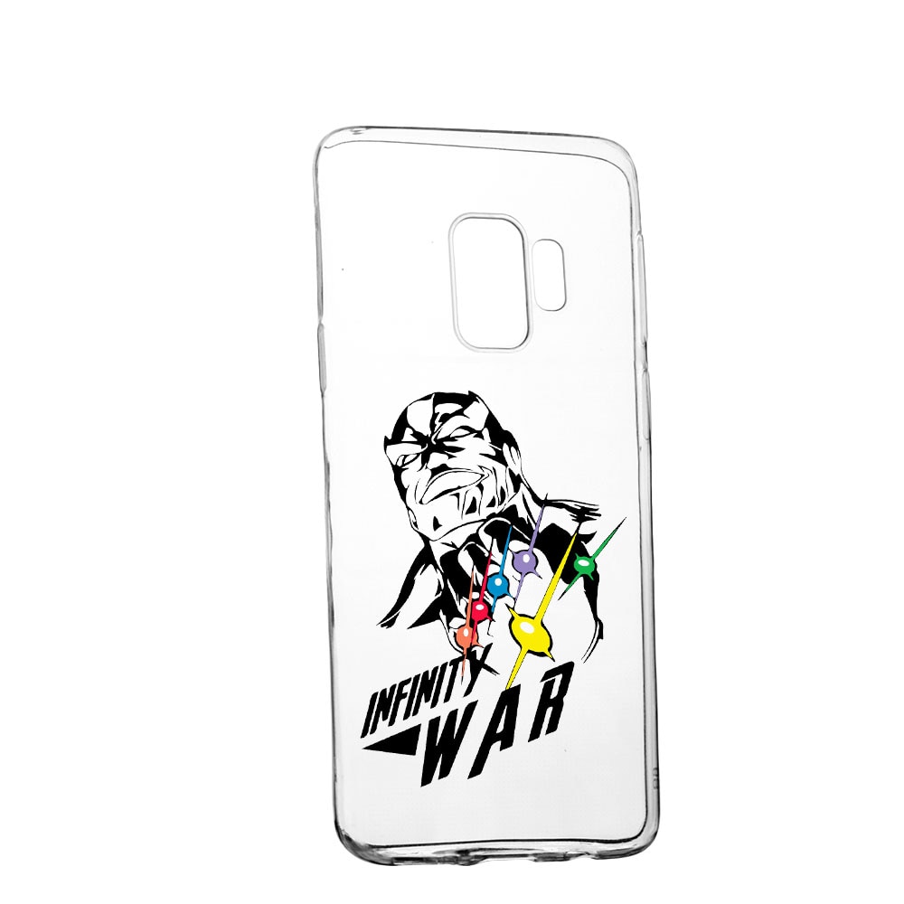 Husa de protectie Marvel, Avengers pentru Samsung Galaxy S9 Plus, rezistenta la uzura, anti-alunecare, din silicon Premium, 242