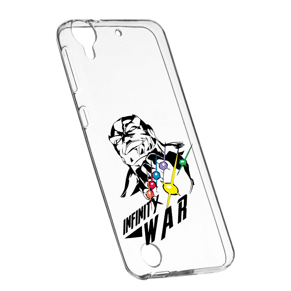 Husa de protectie Marvel, Avengers pentru HTC Desire 825/10 Lifestyle, rezistenta la uzura, anti-alunecare, din silicon Premium, 242