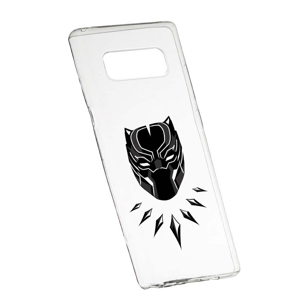 Husa de protectie Marvel, Black Panther pentru Samsung Galaxy S10 Plus, rezistenta la uzura, anti-alunecare, din silicon Premium, 243