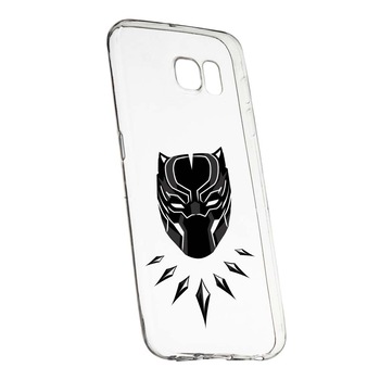 Husa de protectie Marvel, Black Panther pentru Samsung Galaxy S7, rezistenta la uzura, anti-alunecare, din silicon Premium, 243 Husa de protectie Marvel, Black Panther pentru Samsung Galaxy S7, rezistenta la uzura, anti-alunecare, din silicon Premium, 243